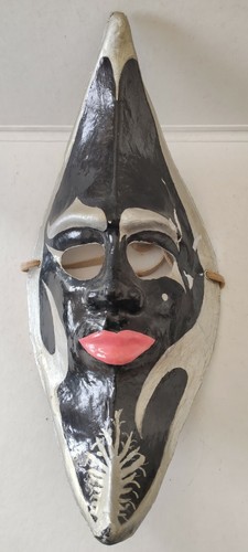 Masque venitien lune noire - venitien,