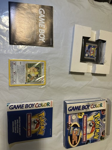 Jeu game boy color pokémon - jeu,