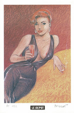 Ex-Libris Berthet - Pin Up