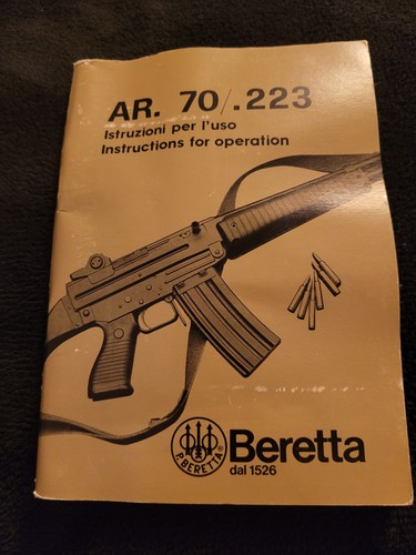 Livret instruction beretta - livret,