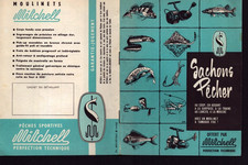 MOULINETS de PECHE Sportive "MITCHELL 300" Livret période 1950