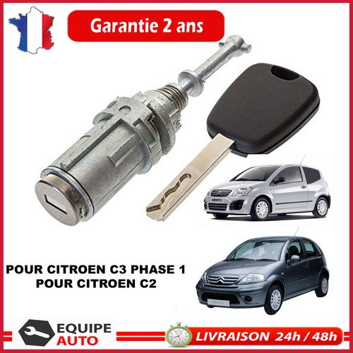 Barillet serrure porte avant