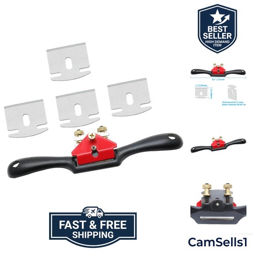 Adjustable spokeshave with - adjustable,