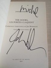 The Doors autographe John Densmore livre signé