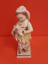 Enfant Jardinier Gartnerkind Michel Victor Acier Porcelaine De Saxe XIXe