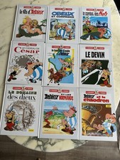 LOT DE 9 BD ASTERIX / Double ALBUM Soit 18 Histoires UDERZO / GOSCINNY