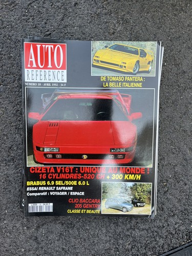 Magazine auto référence - référence, n°