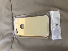 iphone 7 gold mirror case shiny gold finish two pieces  brand new