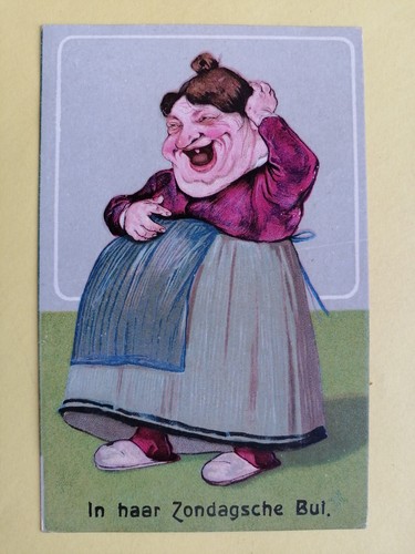 Old postcard letter card humor
