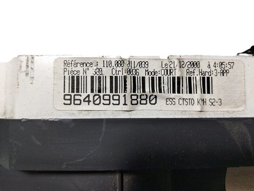9640991880 tableau bord - 9640991880, de