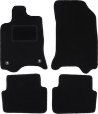 Tapis de sol en velours noir