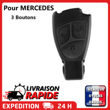 Coque clé pour MERCEDES BENZ 3 boutons W168 W202 W203 W208 W210 W211 plip