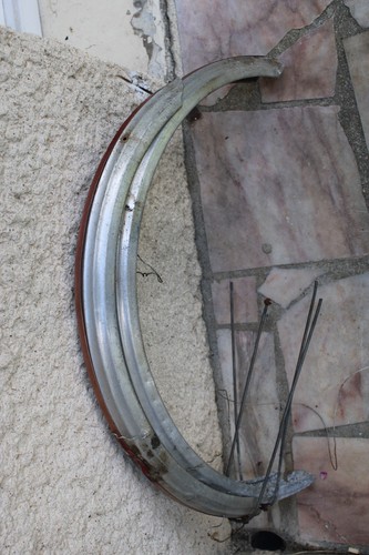 Garde boues aluminium 650b - boues,
