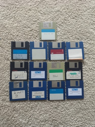 Lot disquettes a tester - lot, de