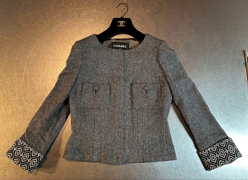 Veste chanel laine - veste,