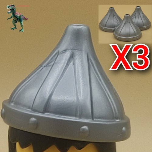 Playmobil casque guerre - x3,