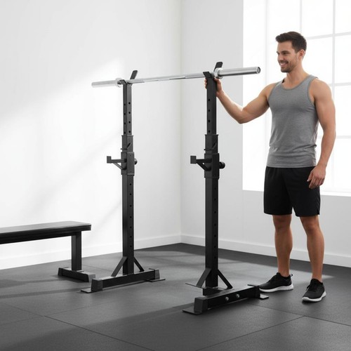 Rack squat réglable - rack,