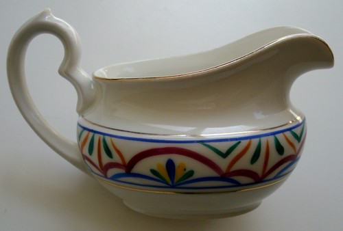 Vintage porcelain creamer - vintage,