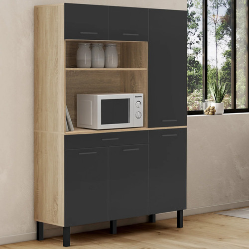 Buffet cuisine avec colonne - buffet, de