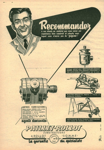 Publicité ancienne