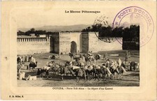 CPA AK MAROC OUJDA Porte