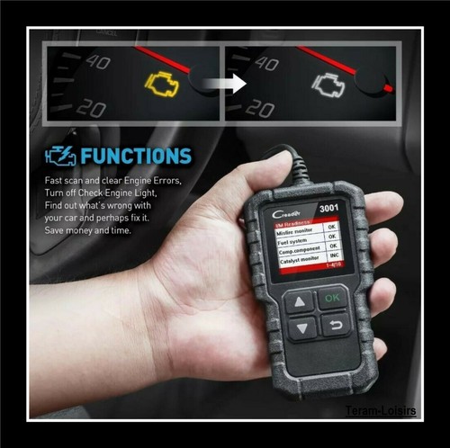 Valise code défauts - défauts, obd2