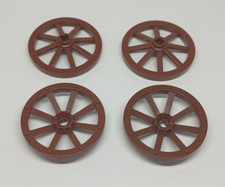 LEGO Castle : 4x Roue Chariot