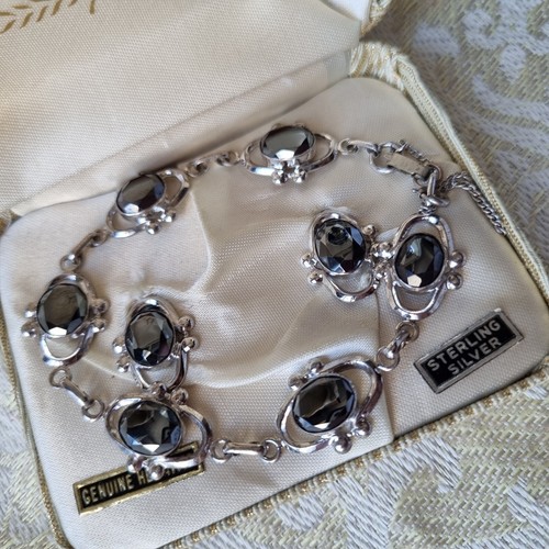 Demi parure vintage argent - demi,