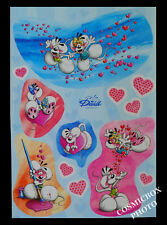 lot stickers repositionnables vitre DIDDL NEUF windows clings figurine peluche z