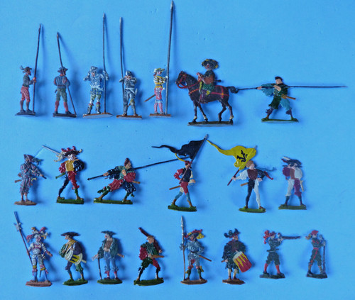 Plats étain zinnfiguren - -,