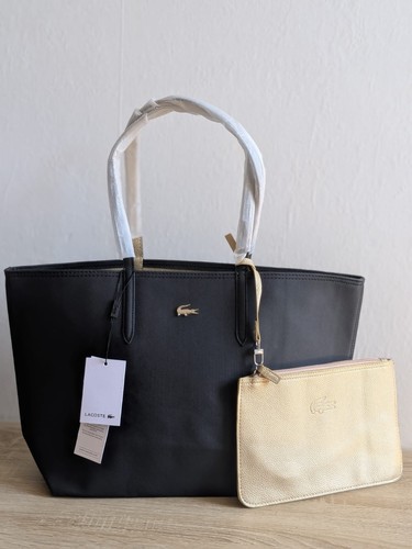 Sac cabas lacoste noir - cabas,