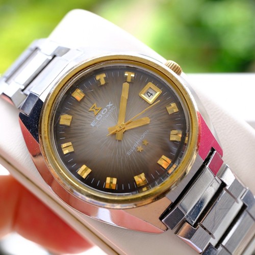 Rare montre automatique edox - rare,