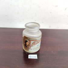 Bocal En Verre Cristallisé Brilliantine Vintage Indienne Lady Label GL635