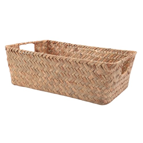 Panier jonc mer tissé - en,