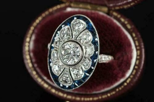 Bague fiançailles style - bague,
