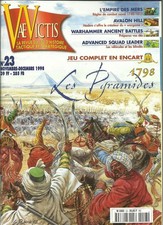 Magazine VAE VICTIS n°23 novembre-décembre 1999 - Jeu complet "Les pyramides"