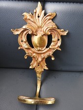 ANCIENNE PATERE EN BRONZE PORTE MANTEAU MURAL CROCHET POUR CHAPEAU  VESTIAIRE