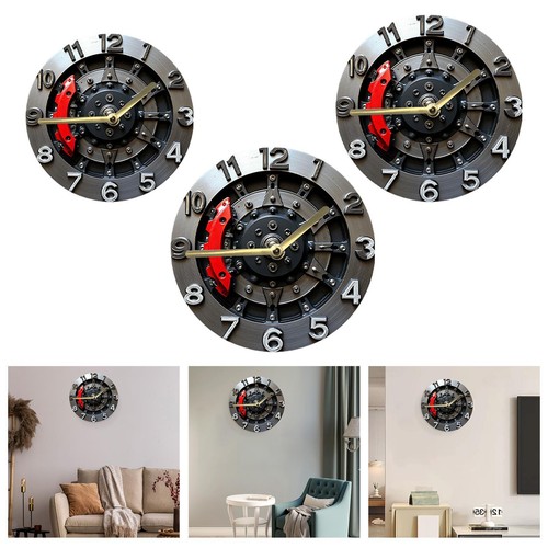 Horloge murale plate à - 2d,