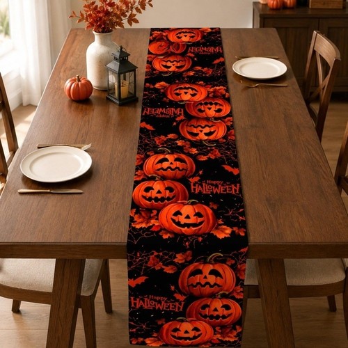 Table halloween avec - table,