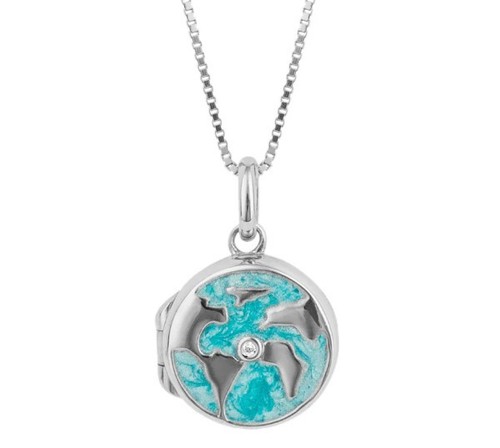 Pendentif boîte email - boîte,