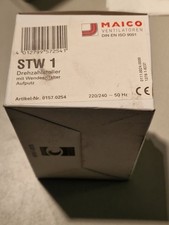 Régulateur de vitesse Lunos identique à Maico STW 1