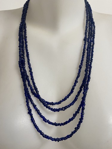 Vintage multi rangs collier - multi,