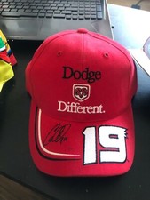 Casey Atwood Signed Dodge 19 hat