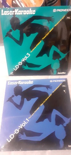 Lot laserdisc karaoke - laserdisc, karaoke-