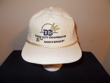 VTG-1980s Dodge City Kansas Cooperative Anniversary corduroy rope hat sku21