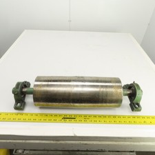 6.4 " Od X 16-1.6cm Couronné Visage Convoyeur Queue Tambour Rouleau W/Oreiller