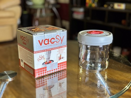 Zepter vacsy canister - with, lid