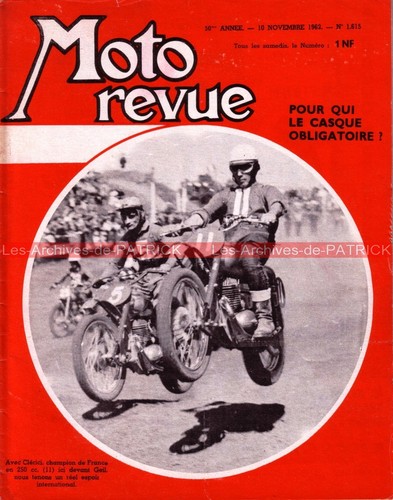 Moto revue 1615 - revue, 125