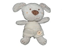 Doudou Chien gris Vêtir 16 cm
