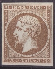TIMBRE FRANCE  NAPOLEON ESSAIS